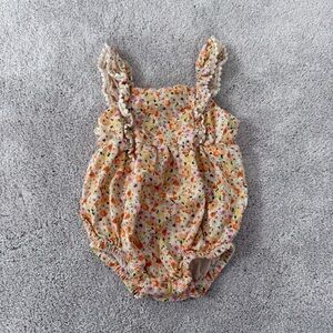 Old Navy Floral Baby Romper